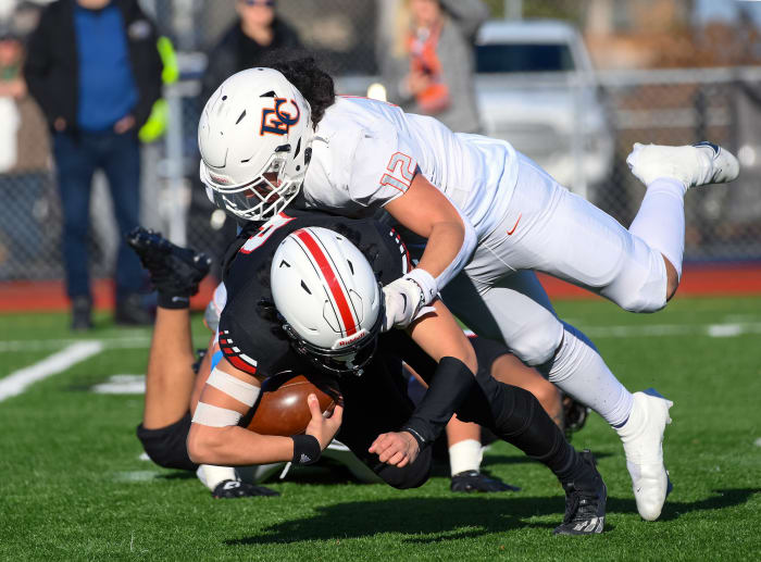 2022 Class 3A state championship: Eastside Catholic at Yelm (David Lene, Eastside Catholic, class of 2024)